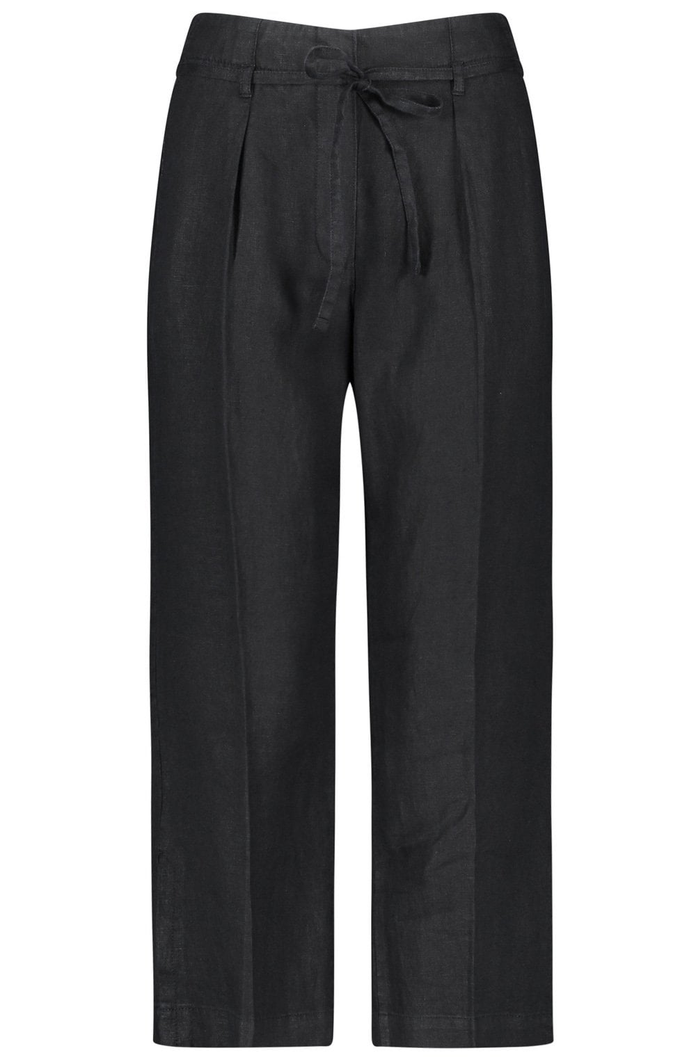 Black Linen Trousers