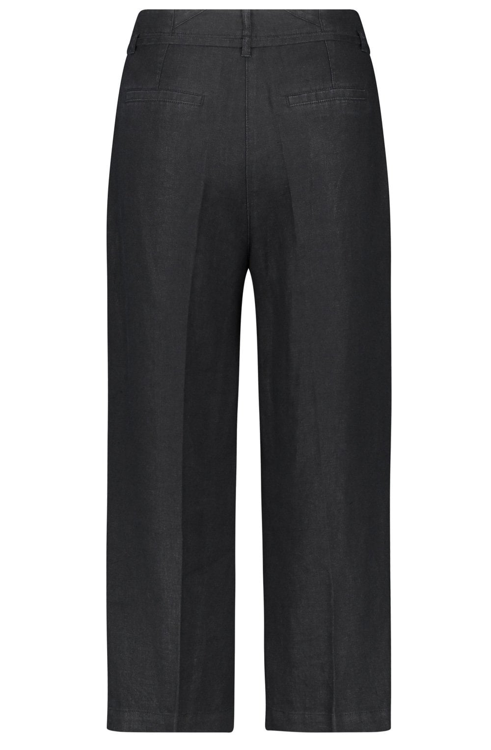 Black Linen Trousers