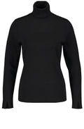 Black Polo Neck Jumper