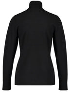 Black Polo Neck Jumper