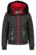 Black Quilted Coat