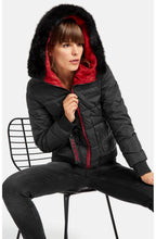Black Quilted Coat