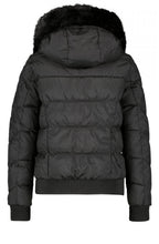 Black Quilted Coat