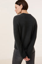 Black Rhinestone Relaxed Jumper