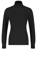 Black Roll Neck Jumper