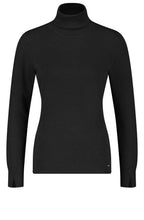 Black Roll Neck Jumper