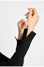Black Roll Neck Jumper