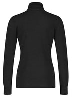 Black Roll Neck Jumper
