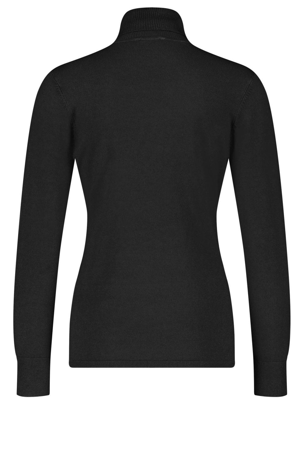 Black Roll Neck Jumper