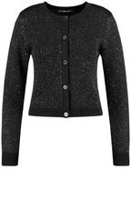 Black Shimmering Cardigan