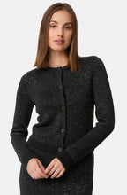 Black Shimmering Cardigan