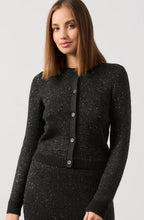 Black Shimmering Cardigan