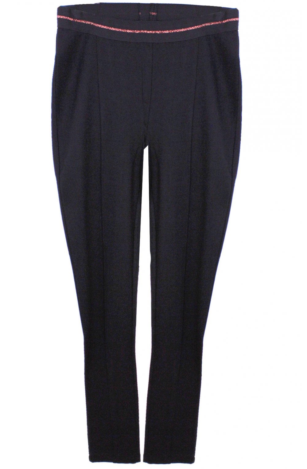 Black Slim Leg Trousers