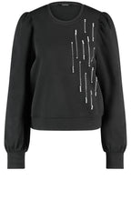 Black Sparkle Sweatshirt