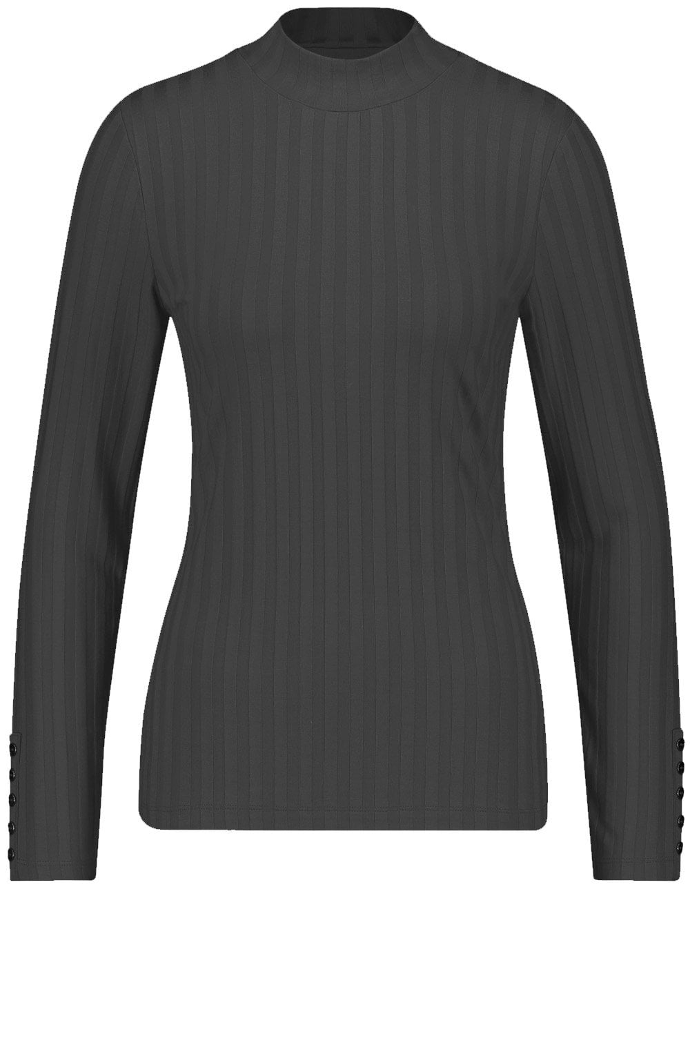 Black Striped Effect Top