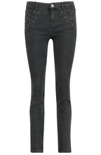 Black Stud Detailed Jeans