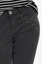 Black Stud Detailed Jeans