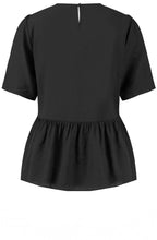 Black Tiered Top