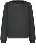 Black Twist Neck Sweater