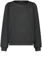 Black Twist Neck Sweater