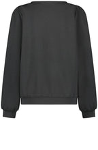Black Twist Neck Sweater