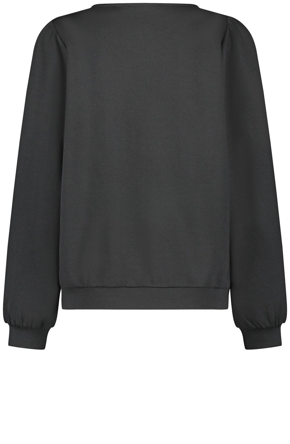 Black Twist Neck Sweater