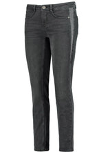 Black Washed Effect Jeans