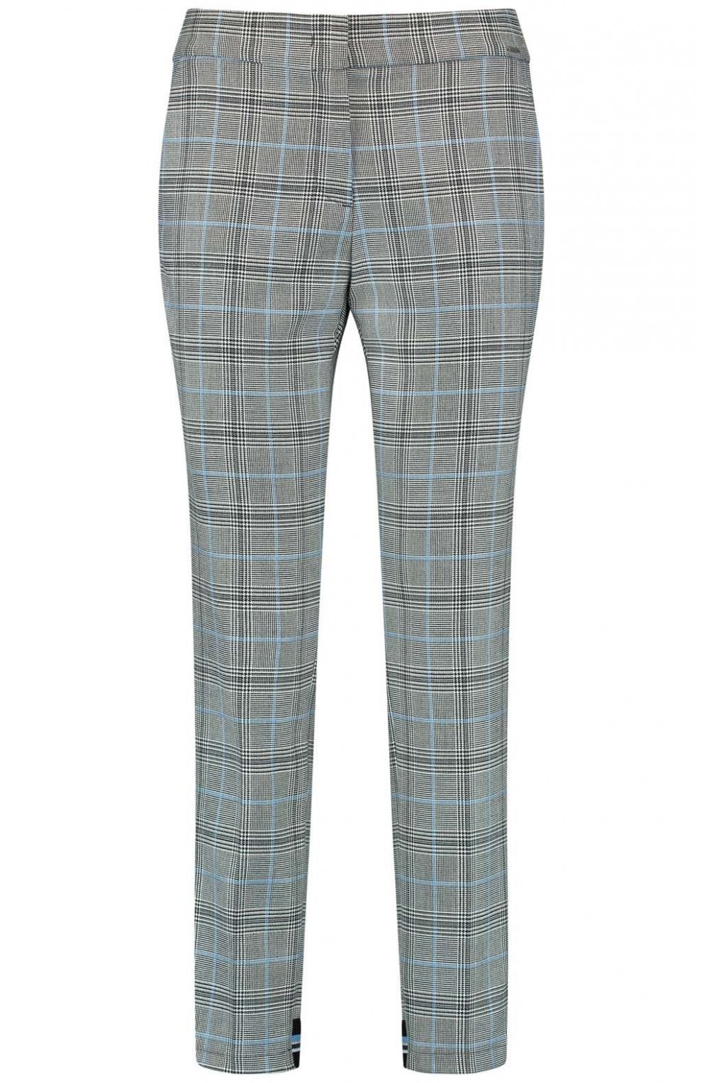 Black & White Check Trousers