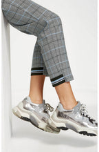 Black & White Check Trousers