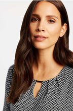 Black & White Patterned Top