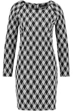 Black & White Print Dress