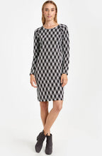 Black & White Print Dress