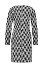 Black & White Print Dress