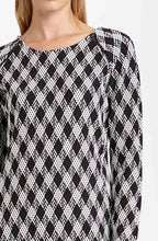 Black & White Print Dress