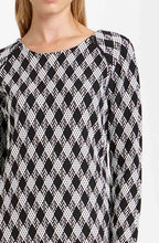 Black & White Print Top