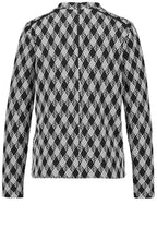 Black & White Print Top