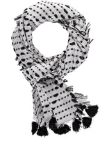 Black & White Scarf