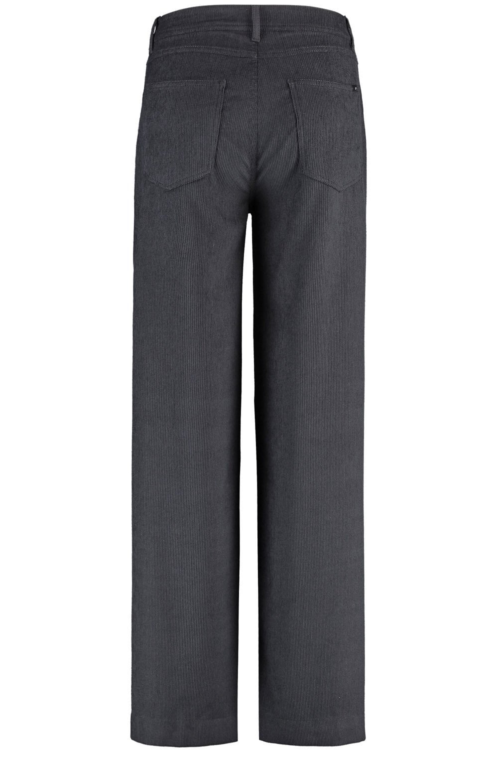 Black Wide Leg Corduroy Trousers
