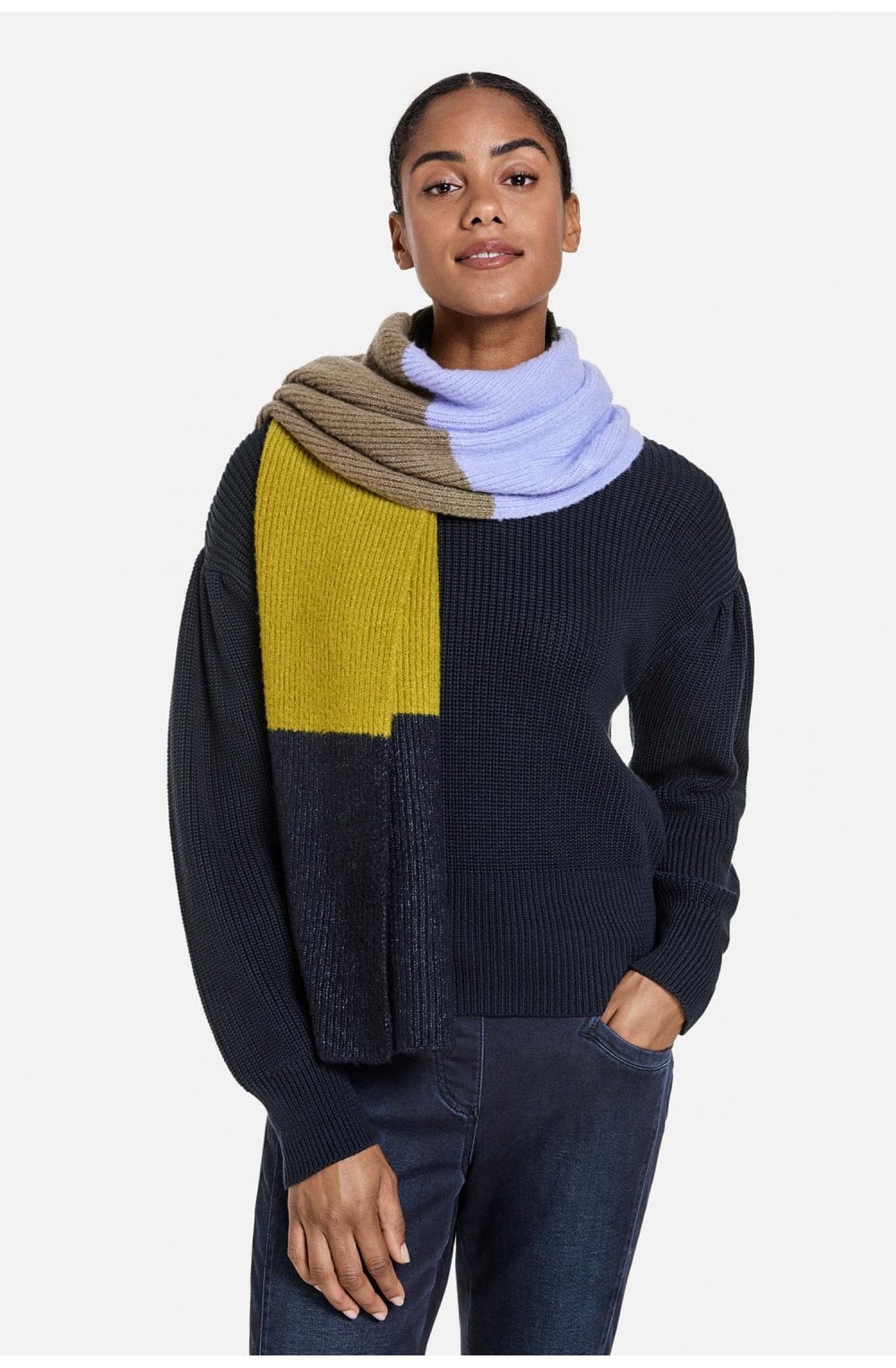 Block Design Scarf