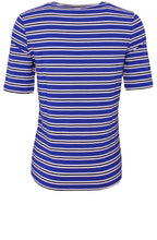 Blue and white Jersey T Shirt