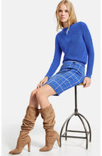 Blue Check Skirt
