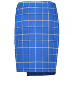 Blue Check Skirt