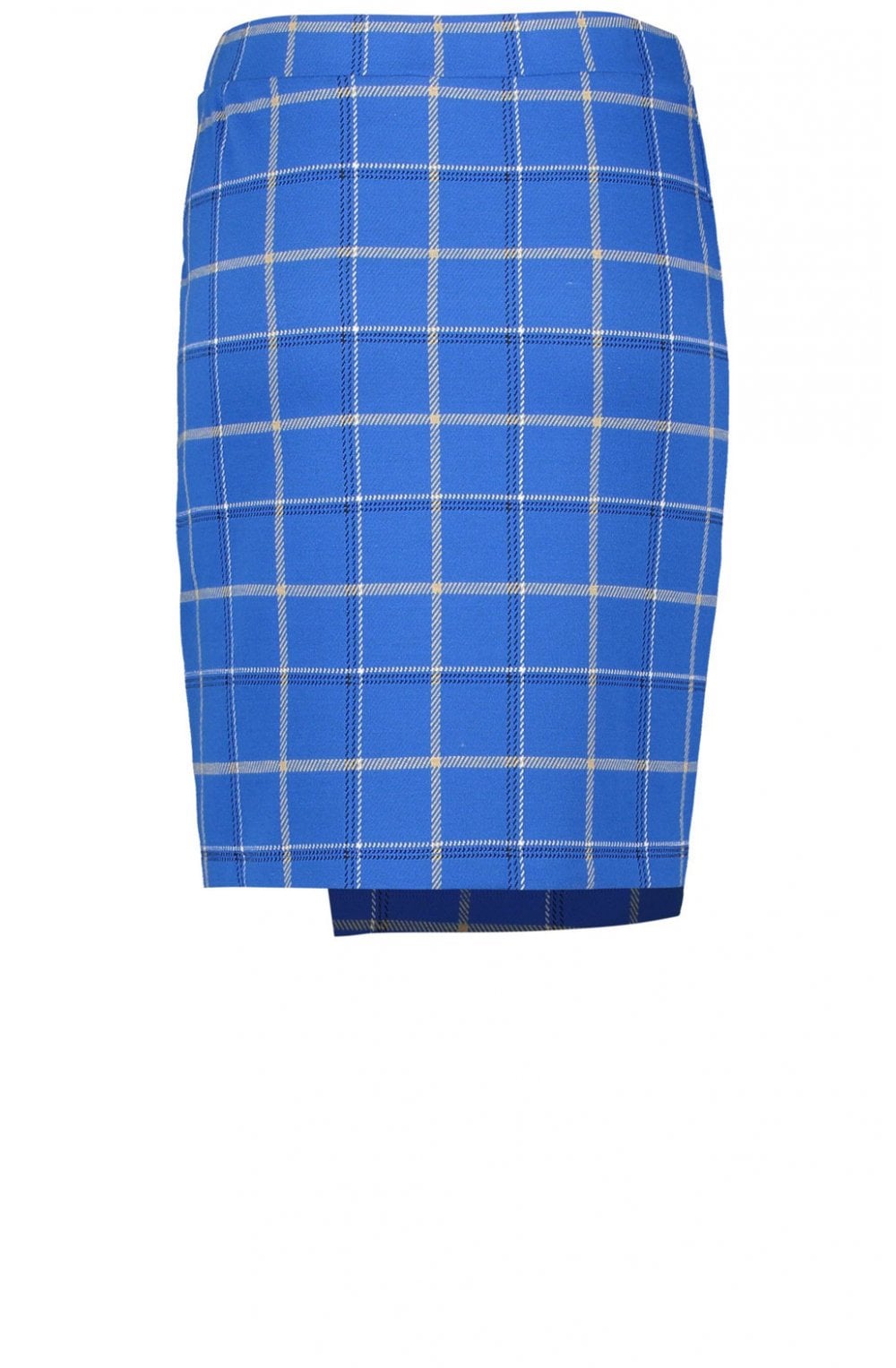 Blue Check Skirt