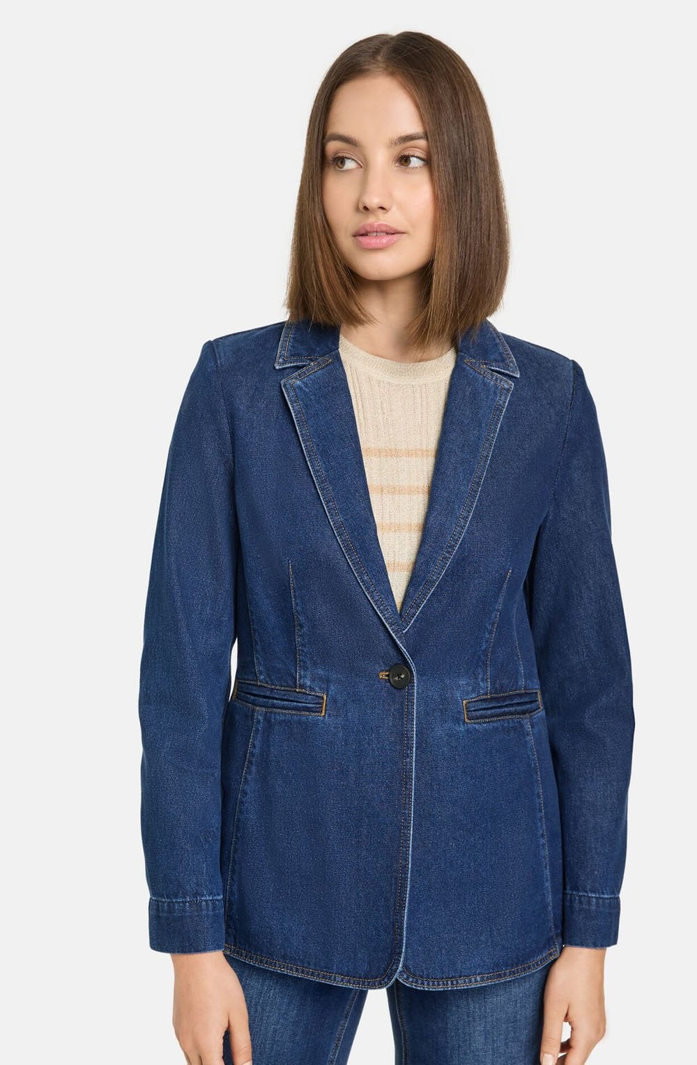 Blue Denim Blazer