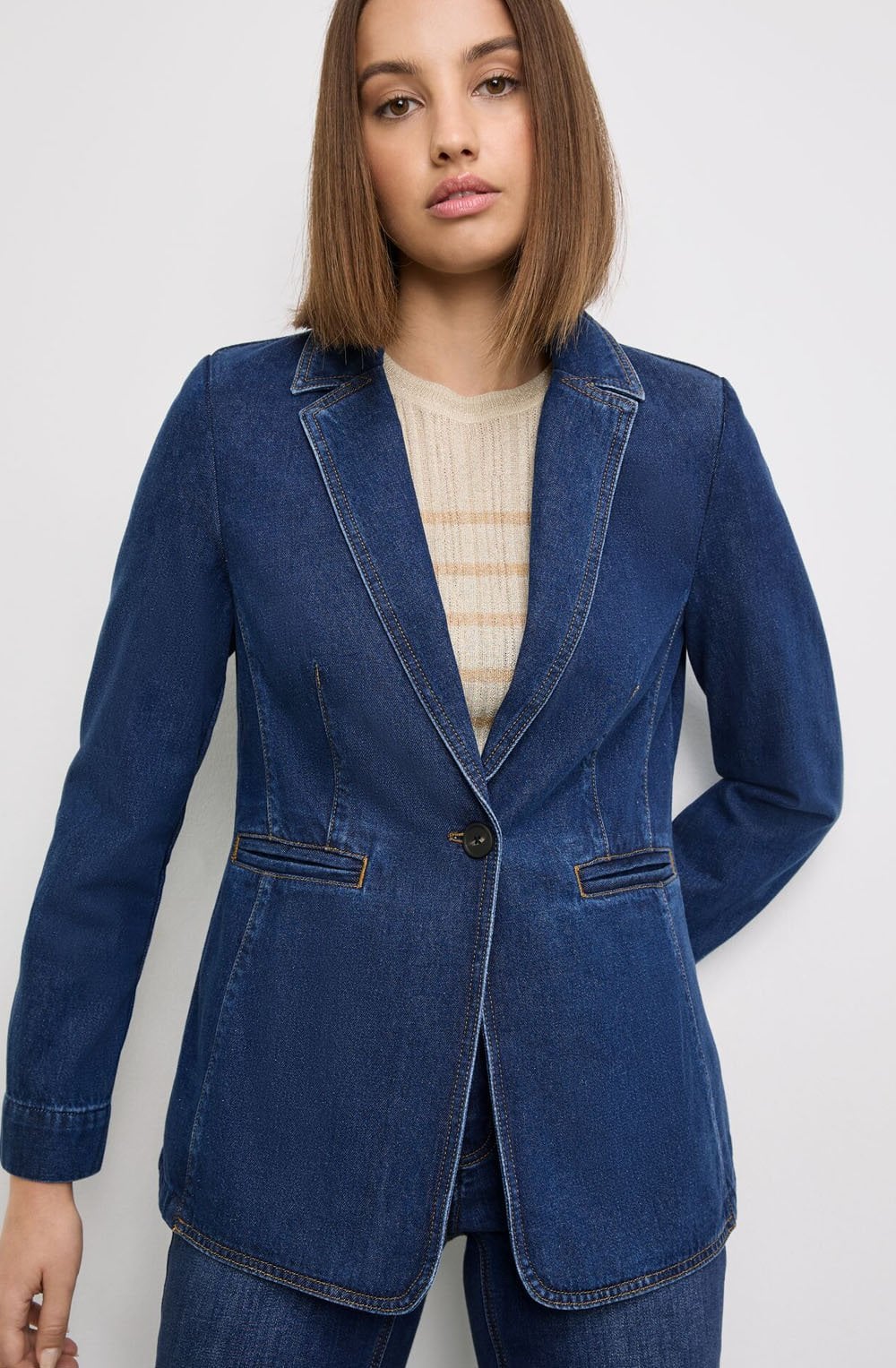 Blue Denim Blazer