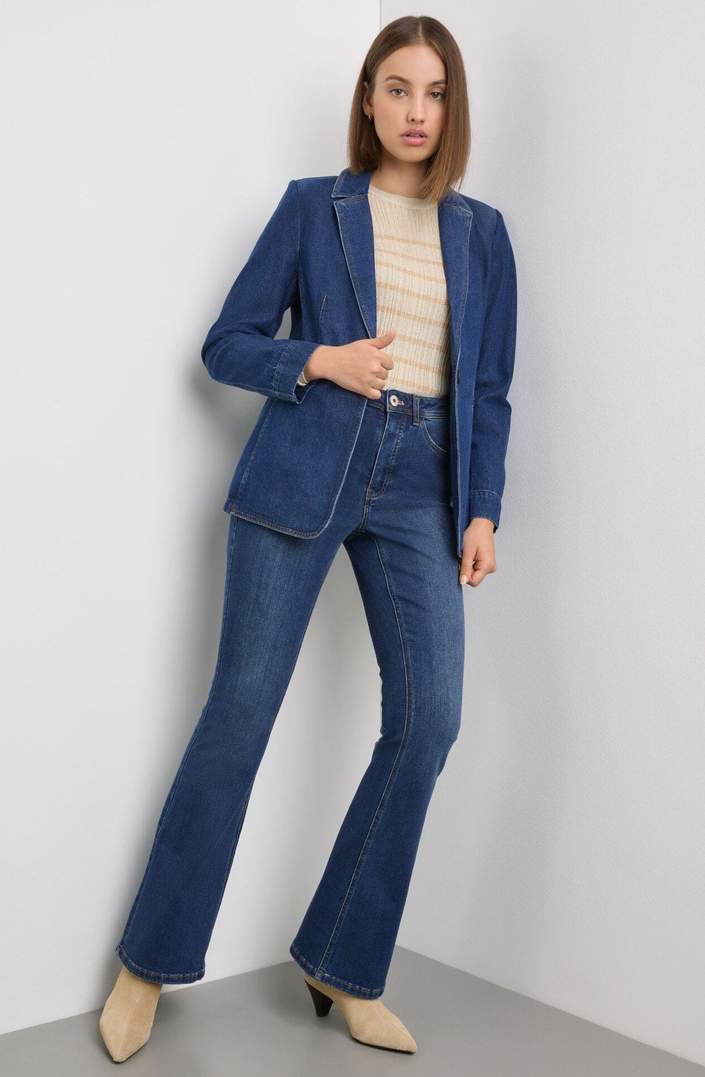 Blue Denim Blazer