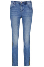 Blue Denim Slim Leg Jeans