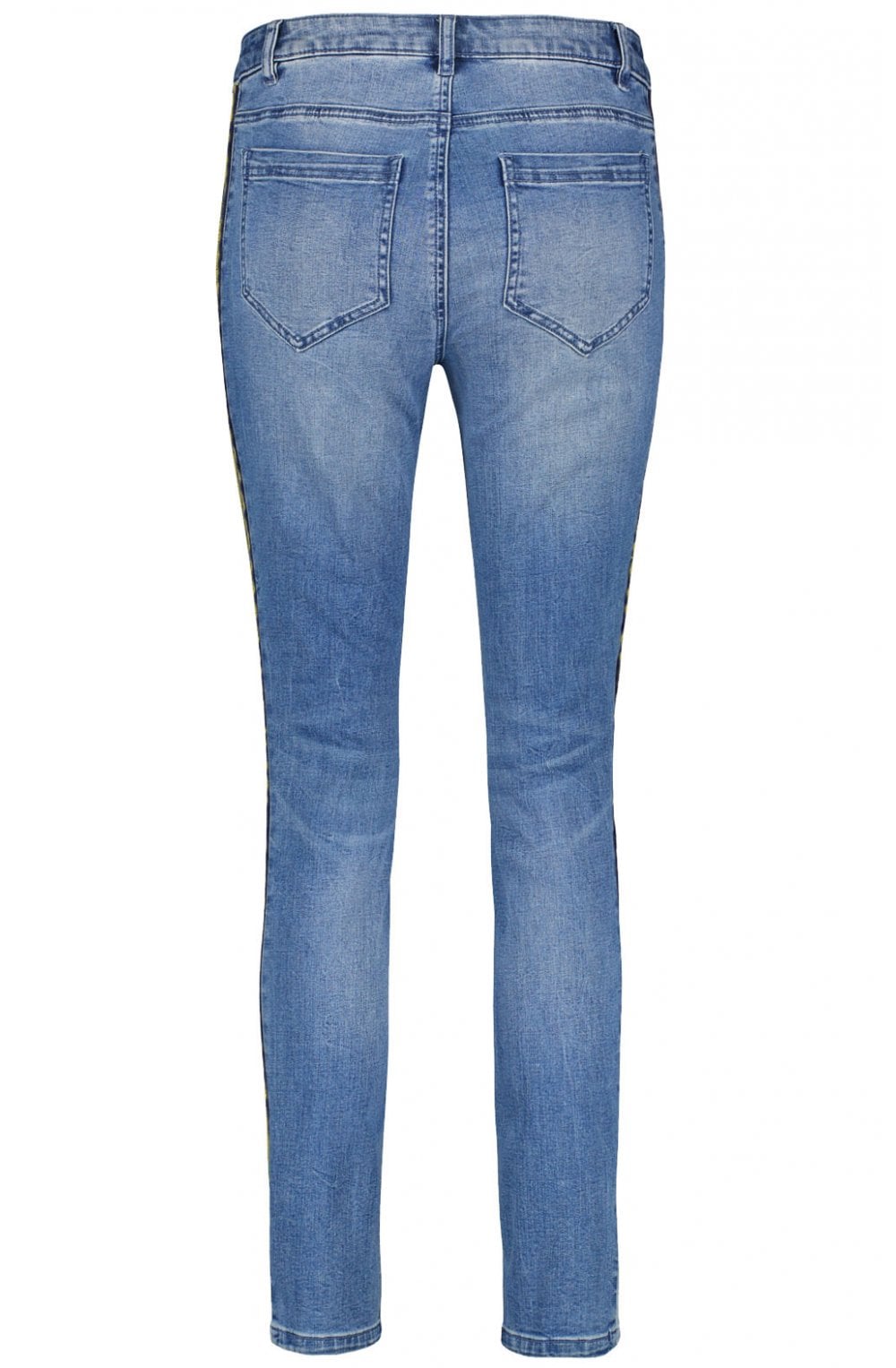 Blue Denim Slim Leg Jeans