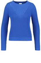 Blue Knit Jumper