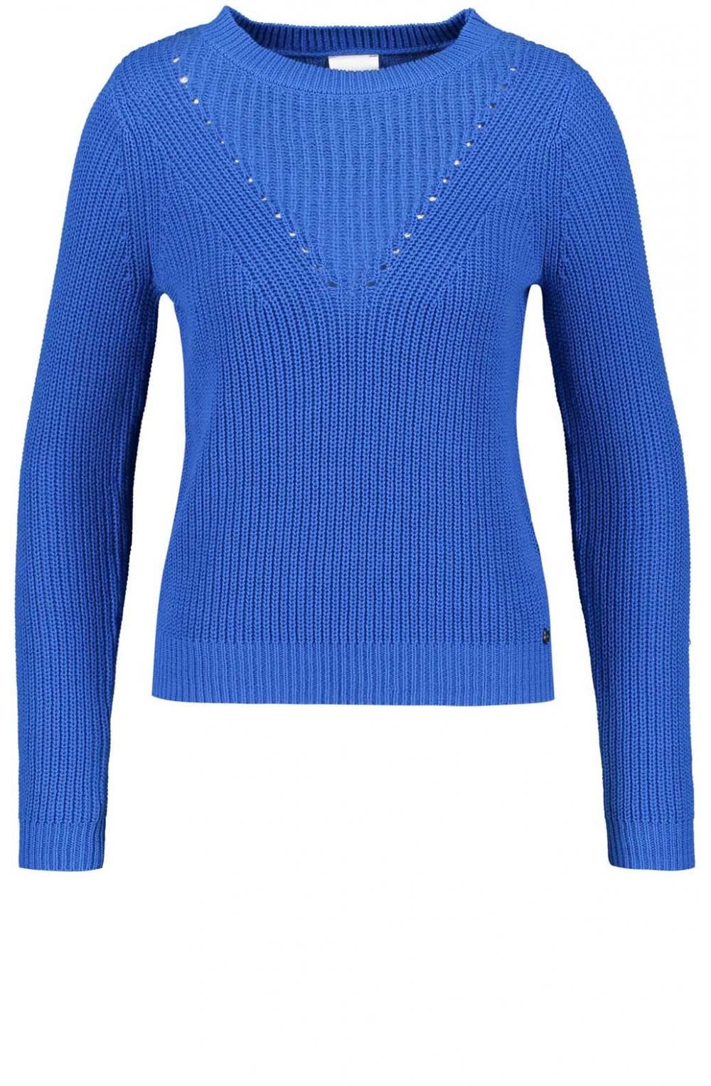 Blue Knit Jumper